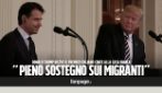 Trump riceve Conte alla Casa Bianca: "Pieno sostegno all'Italia sull'immigrazione"