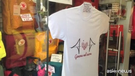 Genova, code per la t-shirt solidale del ponte Morandi: ecco come acquistarla