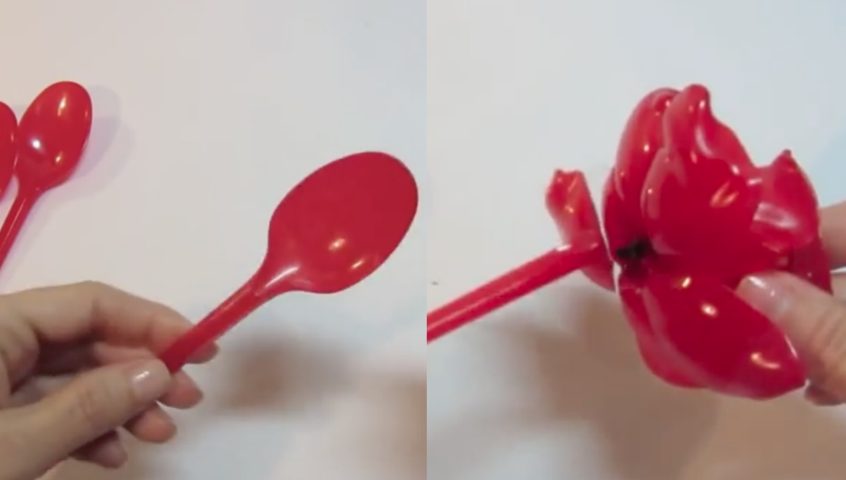 Kerafactum 10 Cucchiai Da Tavola In Plastica Colorata: Resistenti E Lavabili, Ideali Per Dessert, Yogurt E Campeggio (Arancione)