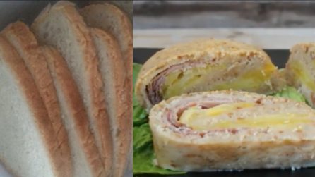 Polpettone di pane farcito: il modo gustoso per riciclarlo