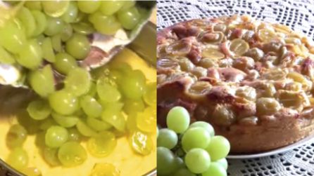 Torta all'uva: un dessert alternativo e dal gusto unico