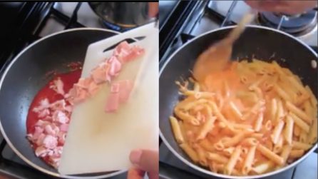 Penne al baffo: pochi ingredienti per un primo piatto veloce e gustoso