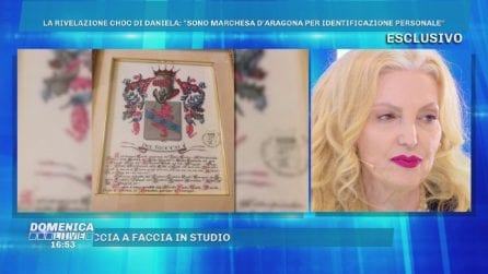 Daniela Del Secco D'Aragona: "Sono marchesa per identificazione personale"