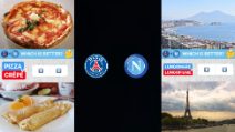 Napoli vs Parigi, non solo in campo: la sfida lanciata dal profilo Instagram