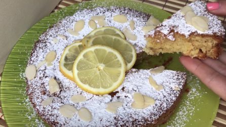 Caprese al limone: la ricetta senza farina e glutine