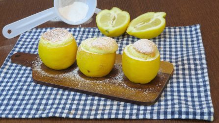 Soufflé nel limone: il dessert facile e originale con cui stupirete tutti!