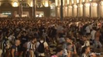 Terrore a Torino, la fuga in piazza durante la partita della Juventus