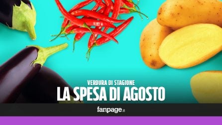 La verdura di stagione: cosa comprare ad agosto