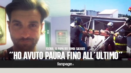 Terremoto Ischia, il papà dei bimbi salvati: "Hanno fratture e graffi dopo una notte terribile"