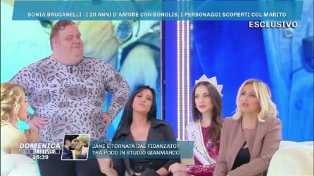 Una bella sorpresa per Sonia Bruganelli a Domenica Live