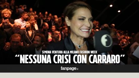 Simona Ventura sulla crisi con Gero Carraro: "Non è assolutamente vero"