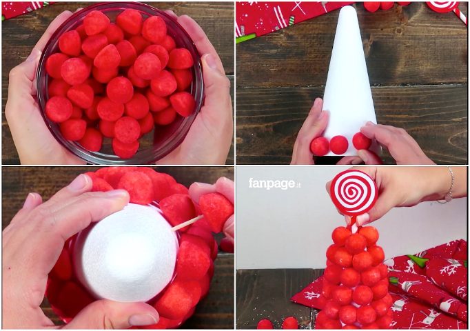 Albero di caramelle: l'idea golosa per il tuo Natale