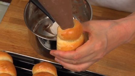 Spirali ripiene al cioccolato: un dolce davvero goloso