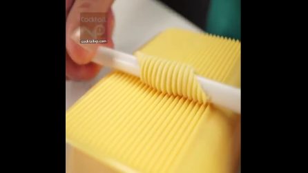Arrotola la pasta su un bastoncino: un buon piatto fatto in casa