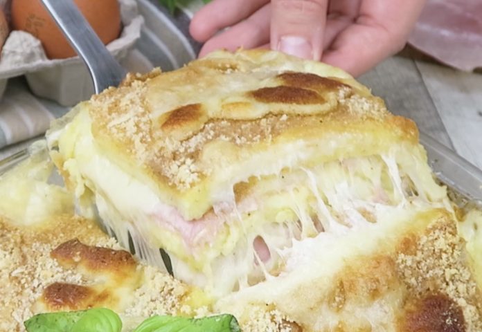 Lasagne Con Pancarrè E Prosciutto Cotto