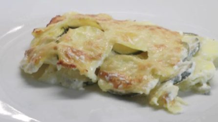 Zucchine gratinate con patate: la ricetta per un contorno perfetto