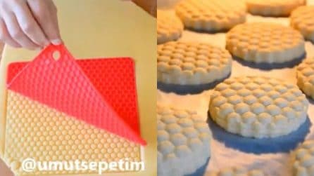 Biscotti gustosi a "nido d'ape": ecco come realizzarli