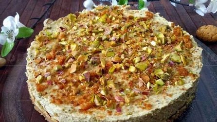 Torta fredda al pistacchio: la ricetta semplice da acquolina in bocca
