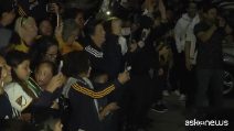 Accoglienza da star per Zlatan Ibrahimovic a Los Angeles