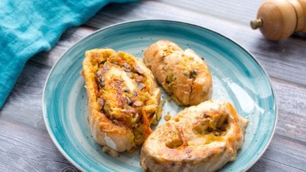 Rotolo al salmone, la ricetta light e piena di gusto!