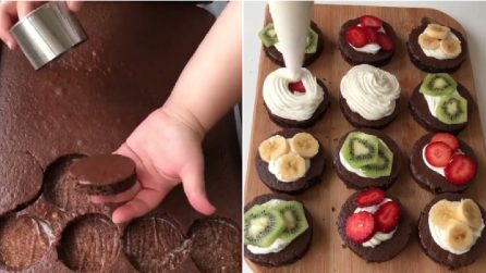 Dischetti al cacao ripieni di frutta: la ricetta per un dessert goloso e originale
