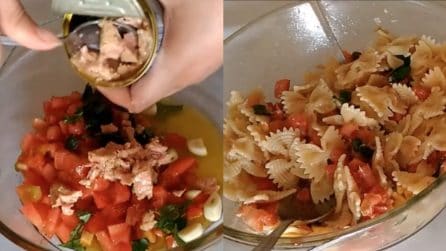 Farfalle alla mediterranea: ideali per un pranzo veloce