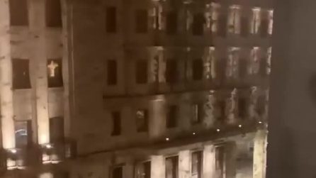 Notte di Capodanno, moria di storni nel centro di Roma