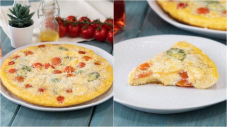Frittata di pomodorini: l'idea facile e veloce per un piatto da leccarsi i baffi!