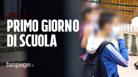Inizio scuola a Milano: "Niente compagni di banco, ma meglio della didattica a distanza"