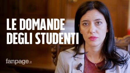 Scuola, la ministra Azzolina risponde alle domande degli studenti