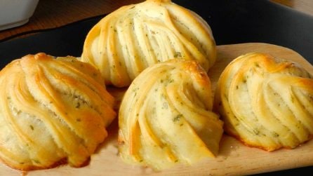 Conchiglie di pane: la ricetta bella, soffice e saporita