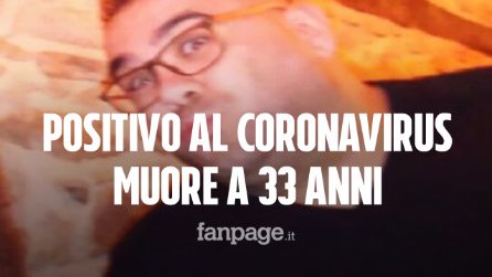 Positivo al Coronavirus, muore a 33 anni: Fabio è tra le vittime più giovani del Covid-19