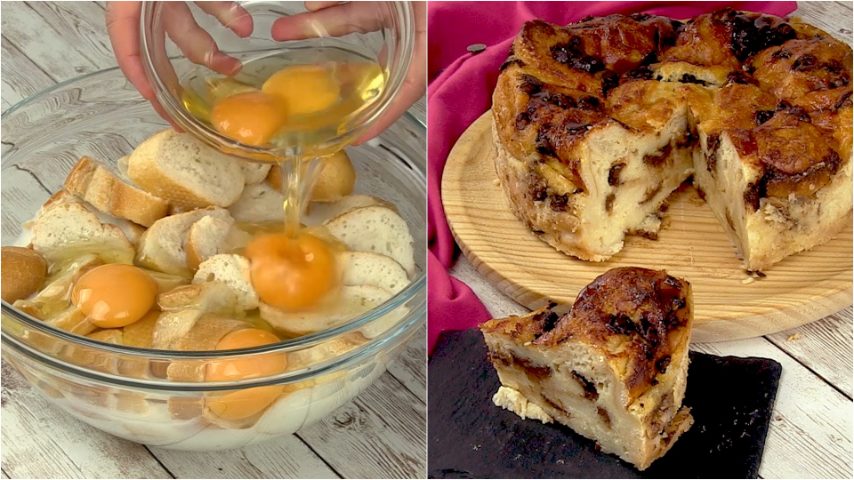 Torta Dolce Di Pane Raffermo L idea Golosa Per Riutilizzare Il Pane 