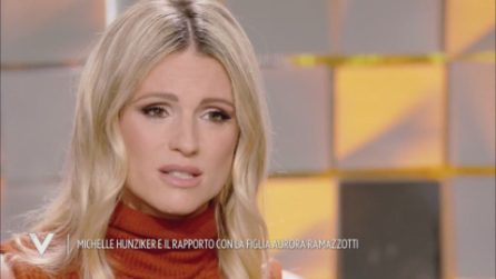 Verissimo - Michelle Hunziker parla della figlia Aurora Ramazzotti