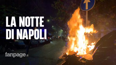 La notte in cui Napoli si è ribellata al coprifuoco imposto da Vincenzo De Luca