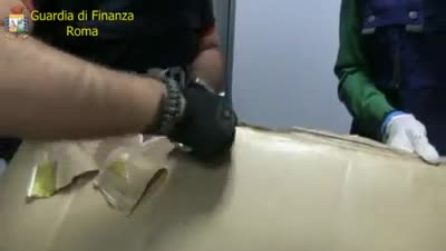 52 chili di droga sequestrati a Fiumicino: avrebbero fruttato 18 milioni di euro