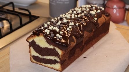 Plumcake marmorizzato: la ricetta del dessert che conquisterà tutti