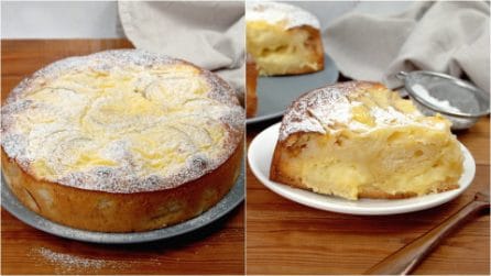 Torta nua alle mele: il dolce soffice e cremoso che piacerà a tutta la famiglia!