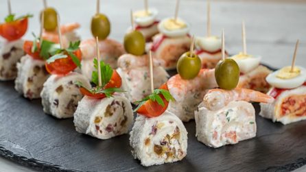 Aperitivi gustosi: tre ricette davvero semplici e veloci