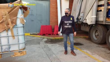 Distrutte le 14 tonnellate di anfetamine sequestrate nel Porto di Salerno in luglio