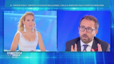 Alfonso Bonafede a Domenica Live sul decreto "Codice Rosso"
