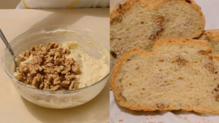 La ricetta per un delizioso e soffice pane alle noci: ecco come prepararlo