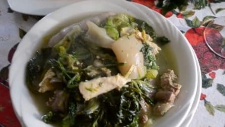 Minestra maritata: la deliziosa e calda zuppa