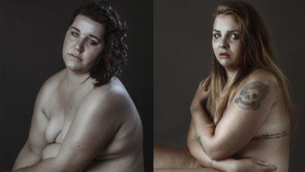 Beatrice Passeggio fotografa donne nude che piangono per combattere le apparenze della società