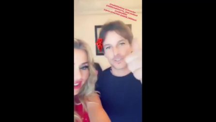 Valeria Marini e Patrick Baldassarri di nuovo vicini: "Ci vogliamo bene"