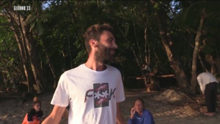 Isola dei famosi 2019, Jeremias Rodriguez litiga con Luca Vismara: "Muovi il c**o se hai fame"