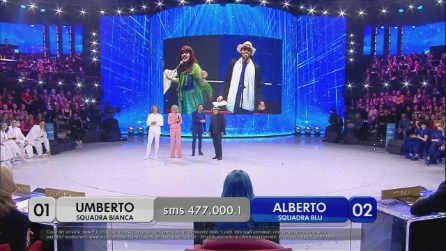 Alberto e Tish imitano Al Bano e Romina