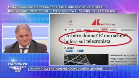 Sergio Vessicchio: "Io vi spiattello la verità in faccia"