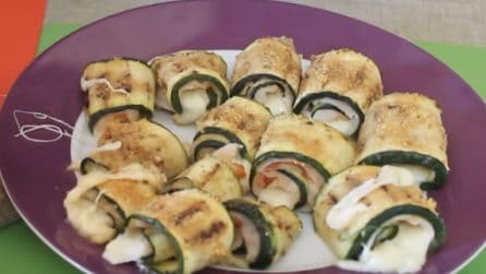 Involtini di zucchine ripieni: il secondo piatto veloce e delizioso