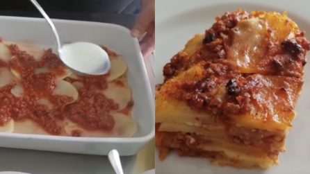 Lasagna di patate: con un piatto così i vostri ospiti rimarranno senza parole